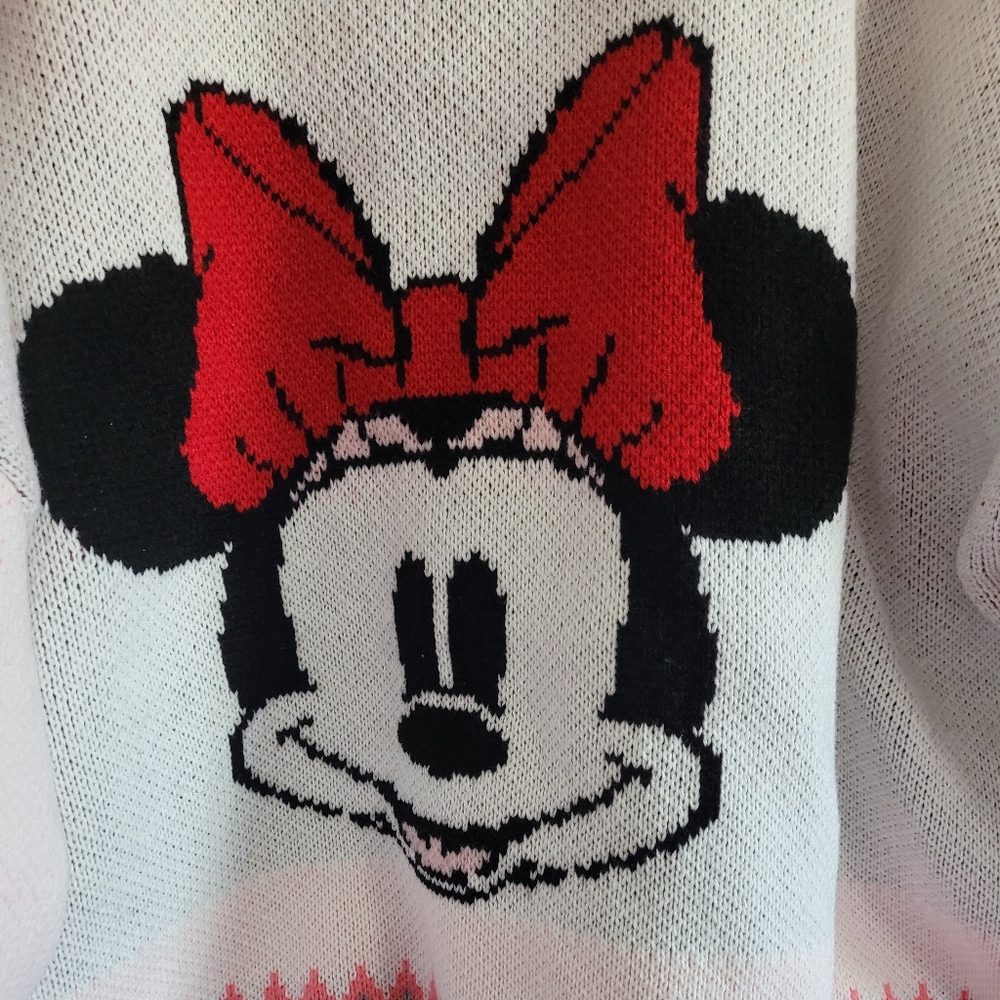 ‼️SOLD! Nwt Disney x Forever 21 Minnie Mouse Zip-Up Sweater Jacket - Picture 6 of 6